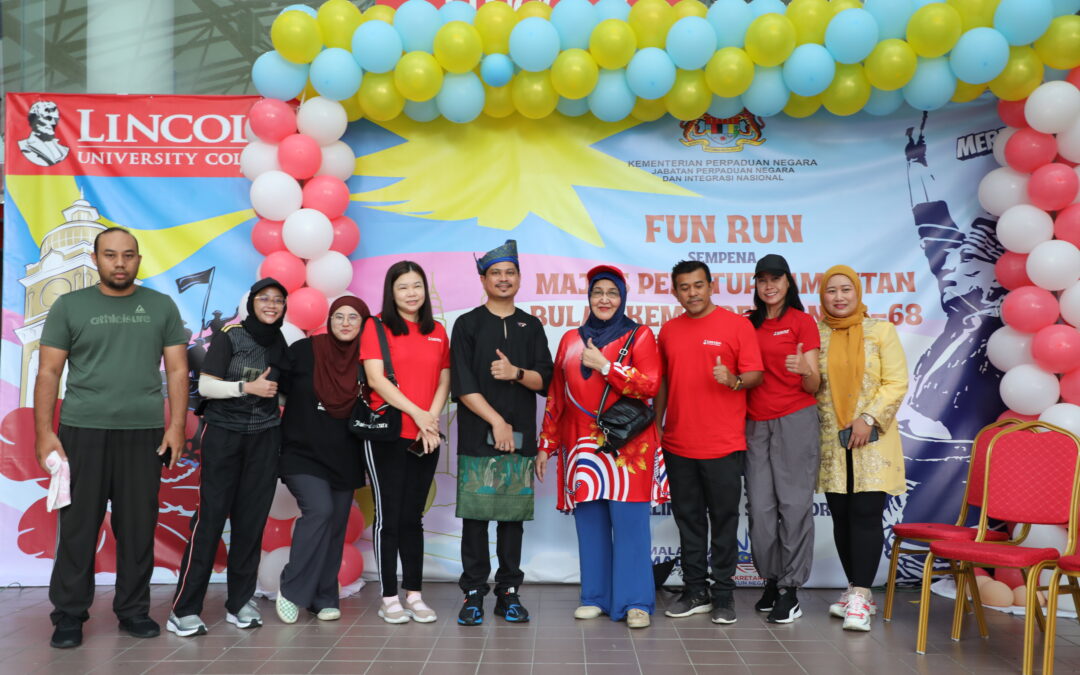 Over 200 LUC students, staff enliven Independence Month Fun Run