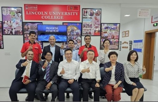 China’s Shandong First Medical University Delegation Visited LUC School of Dentistry